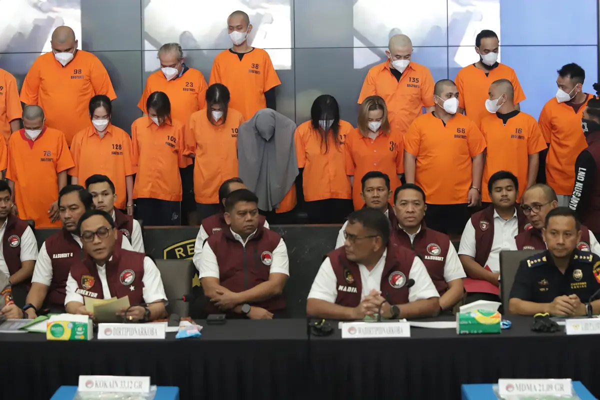 Jelang DWP Bali 2025, Bareskrim Polri Tangkap 17 Tersangka Pengedar Narkoba
