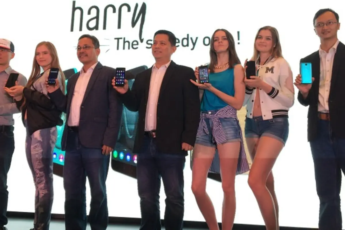 Peluncuran Wiko Harry. Liputan6.com/Andina Librianty