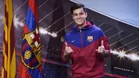 Philippe Coutinho. Sayap kiri asal Brasil berusia 30 tahun ini didatangkan Barcelona dari Liverpool pada pertengahan musim 2017/2018 dengan nilai transfer mencapai 135 juta euro atau setara Rp2,1 triliun. Liverpool sendiri mendatangkan Philippe Coutinho dari Inter Milan pada pertengahan musim 2012/2013 dengan nilai transfer 13 juta euro. Pada musim 2022/2023 Philippe Coutinho resmi menjadi milik Aston Villa dengan nilai transfer 20 juta euro setelah sempat berstatus pinjaman sejak pertengahan musim 2021/2022. (AFP/Josep Lago)