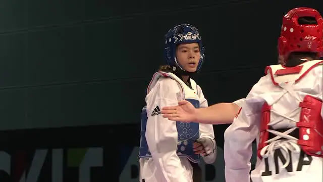 Berita video perjuangan atlet taekwondo putri Indonesia, Mariska Halinda, di nomor under 53 kg untuk meraih medali emas pada SEA Games 2017.