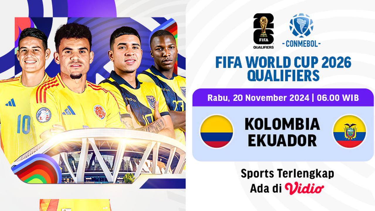 Jadwal WCQ 2026 Zona CONMEBOL Matchweek 12