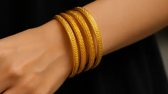 Model Gelang Emas Mewah tapi Murah
