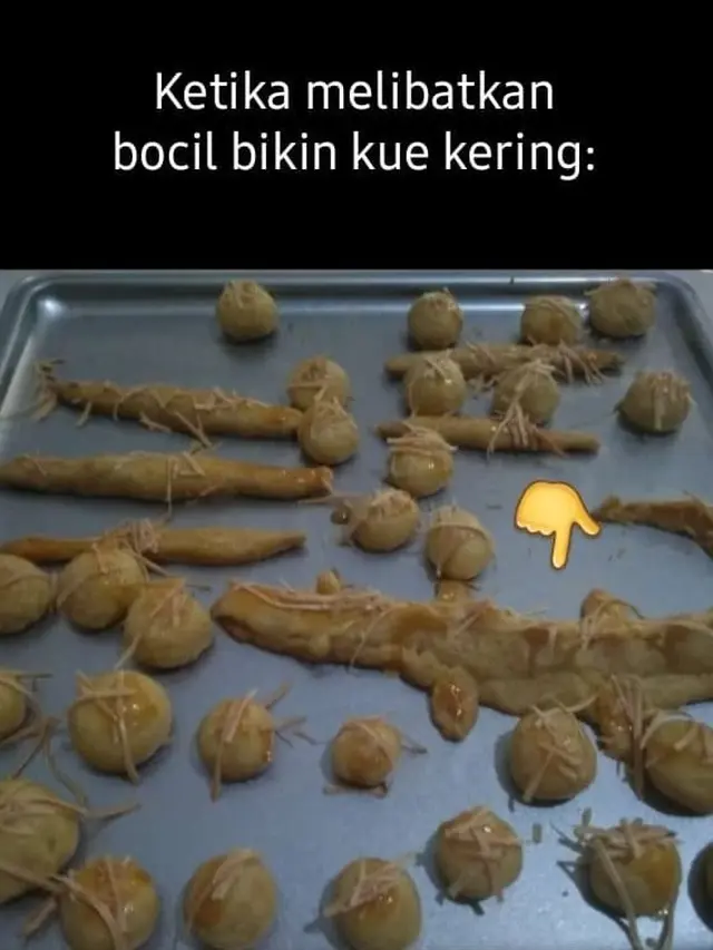 6 Bentuk Kue Nastar untuk Lebaran Ini Kelewat Unik, Bikin Ngakak