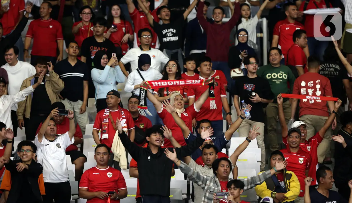 Kemenangan skuad Garuda Muda terasa dramatis karena sempat tertinggal gol dari Thailand. (Liputan6.com/Helmi Fithriansyah)