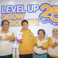 Gery merayakan perjalanannya selama 25 tahun menemani masyarakat Indonesia dengan berbagai inovasi terbaru. (Foto/dok: GarudaFood)