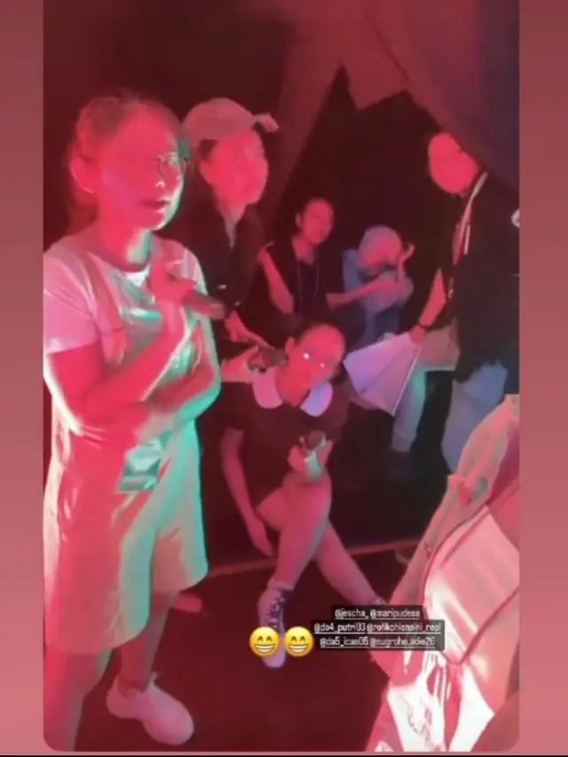 Evi Masamba saat gladi resik HUT Indosiar ke-28 Konser INDOSIA28EST (Foto: Instagram/evi_masamba_real)