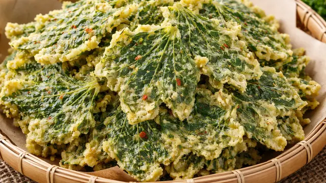 Cara Membuat Keripik Daun Singkong Renyah dan Tahan Lama (Foto: ChatGPT)