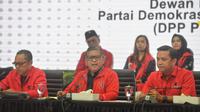Sekretaris Jenderal DPP PDI Perjuangan (PDIP) Hasto Kristiyanto saat saat konferensi pers terkait Pilkada serentak 2024 di Kantor DPP PDIP, Jalan Diponegoro, Menteng, Jakarta, Minggu (1/12/2024). (Dok. Istimewa)
