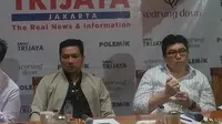 Komisioner KPI, Agung Suprio (kiri). (Liputan6.com/Nanda Perdana Putra)