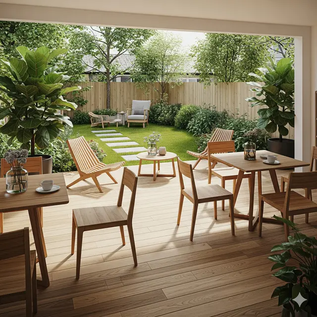 Model Teras Belakang Rumah yang Bikin Cozy Terbaru 2025. Gemini