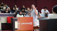 Liputan6.com Campus Connect di Universitas Mercu Buana./copyright KLY