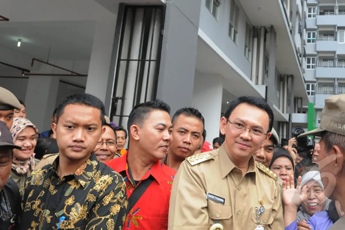 Gubernur Ahok Resmikan Rusunawa Tambora