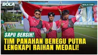 Tim Panahan Beregu Putra Indonesia Lengkapi Emas Panahan SEA Games 2025!