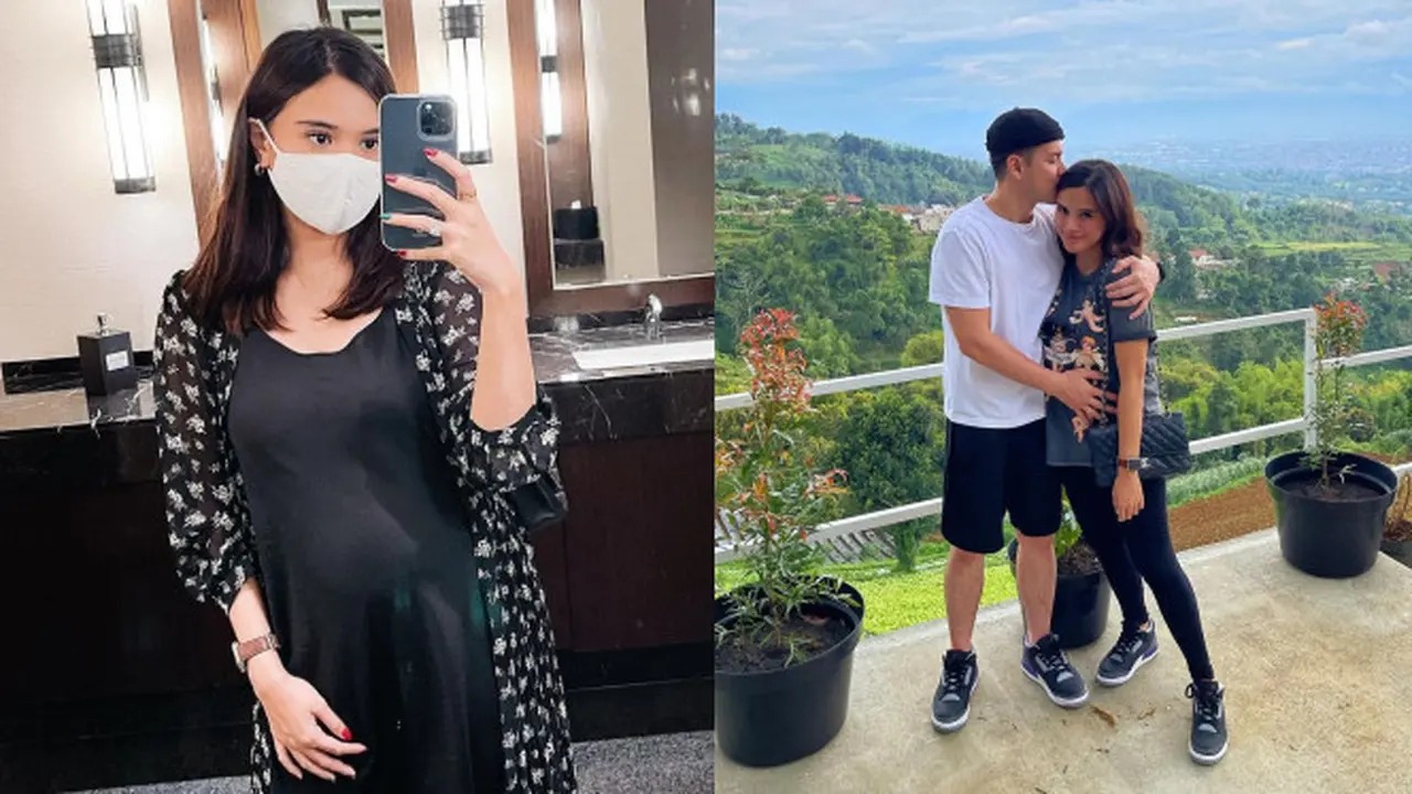 Potret Audi Marissa Pamer Baby Bump