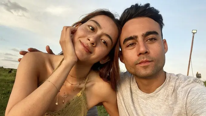 Potret Laura Theux dan Indra Brotolaras (Sumber: Instagram/laura_theux)