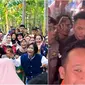 Momen Fajar Sad Boy pulang kampung ke Gorontalo bareng Denny Cagur, disambut heboh oleh warga setempat. (Sumber: Instagram/dennycagur)