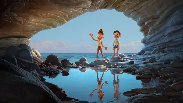 Film animasi Luca. (Disney Pixar via Instagram/ pixarluca)