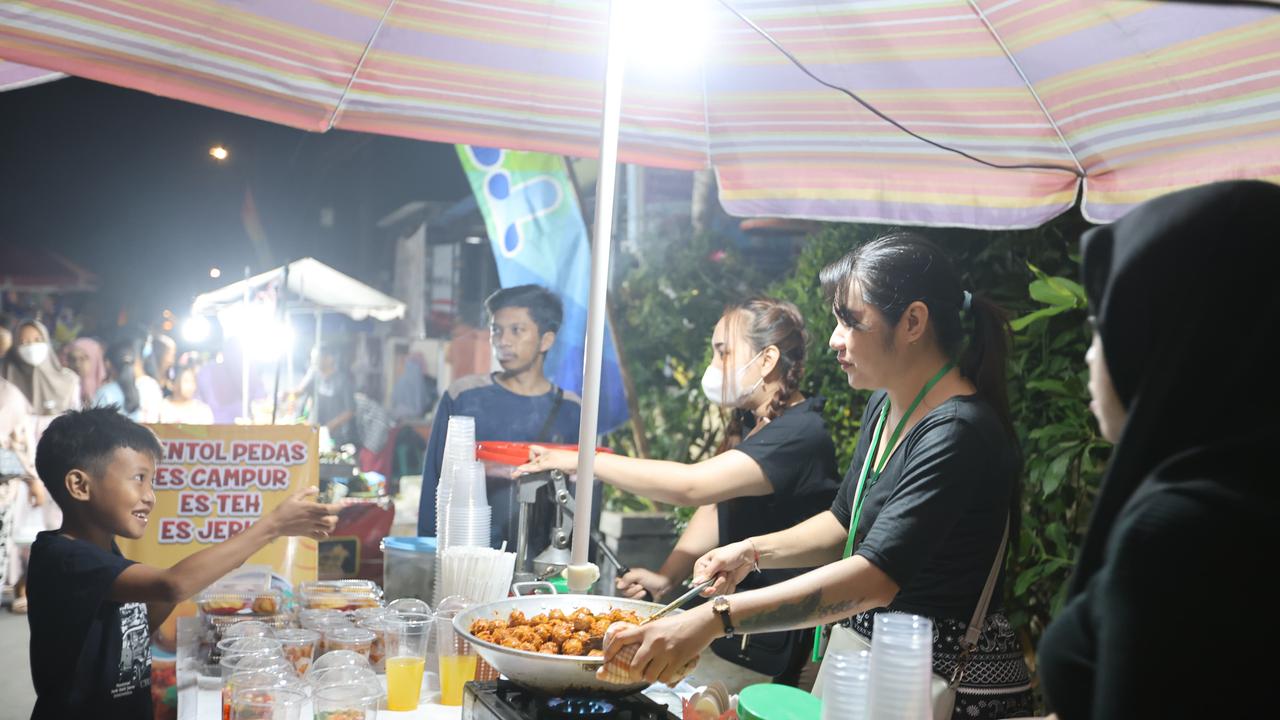 Bazar kuliner pasa Cuking Banyuwangi, sediakan makanan khas Banyuwangi (Istimewa)