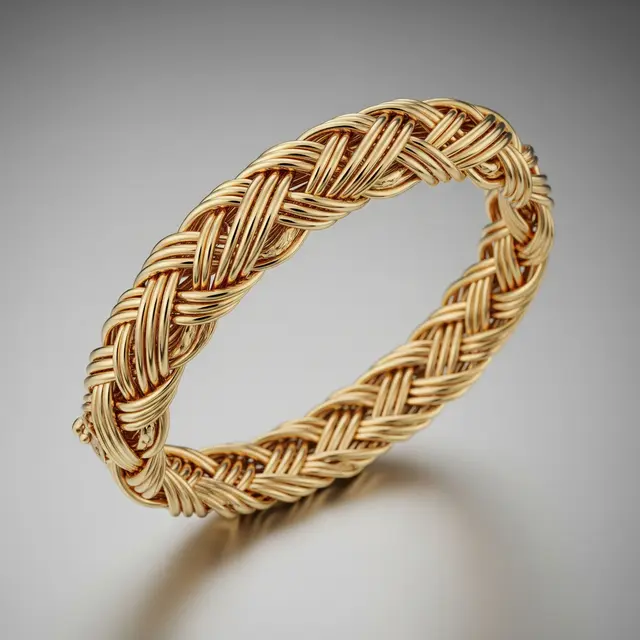 Model Gelang Emas Oval Gram Kecil Terbaru