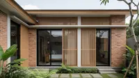 7 Desain Rumah Desa Nuansa Japandi Pakai Kayu dan Bata Ekspos, Lagi Tren di 2026