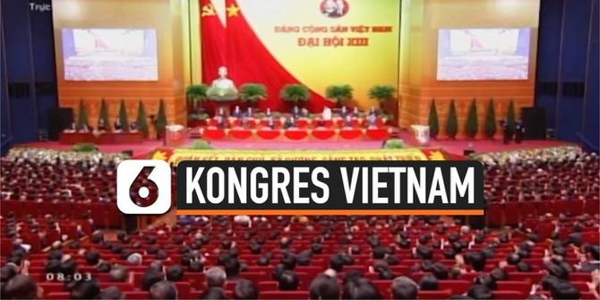 VIDEO: Partai Komunis Vietnam Gelar Kongres Pemilihan Pemimpin Negara yang Baru