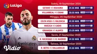 Jadwal Liga Spanyol Pekan Kedua di Vidio: Real Madrid Siap Tantang Sociedad