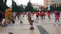 Serunya Wisata Sepatu Roda di Semarang