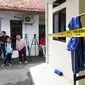 Jenazah empat bocah yakni anak perempuan berinisial VA (6), anak perempuan berinisial S (4), anak laki-laki berinisial Ar (3), dan aak laki-laki berinisial As (1). (Liputan6.com/Herman Zakharia)