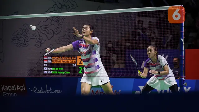 Foto: Mendung di Istora, 6 Wakil Indonesia Terhenti di Babak 16 Besar Indonesia Open 2022 termasuk Marcus Gideon/ Kevin Sanjaya
