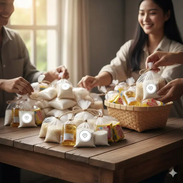 Ide Jualan Paket Sembako Mini (Foto: Gemini AI)