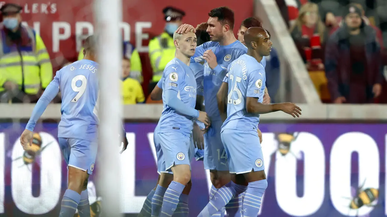 FOTO: Taklukkan Brentford, Manchester City Makin Nyaman Puncaki Klasemen Liga Inggris