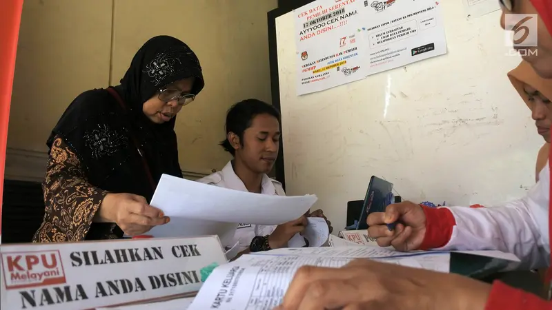 Jelang Pemilu 2019, KPU DKI Gelar Pengecekan DPT Serentak