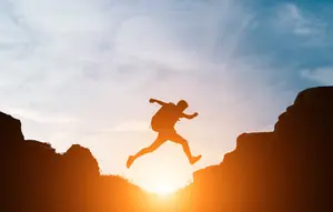 Ilustrasi motivasi, inspirasi, semangat, tantangan. (Image by jcomp on Freepik)