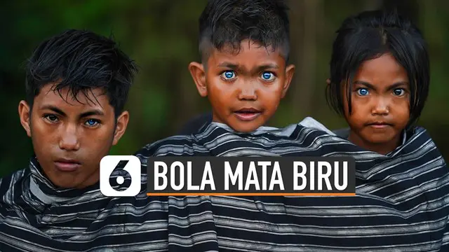 VIDEO: Bocah-Bocah Asli Indonesia Ini Memiliki Bola Mata Berwarna Biru