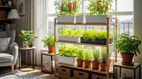 10 Kebun Sayur yang Bisa Ditanam di Pot Kecil dalam Apartemen, Panen Segar di Lahan Terbatas
