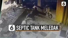 Sebuah septic tank meledak di Cakung, Jakarta Timur. Kejadian itu menyebabkan satu orang meninggal dunia.