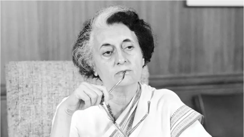 Perdana menteri perempuan pertama di India, Indira Gandhi