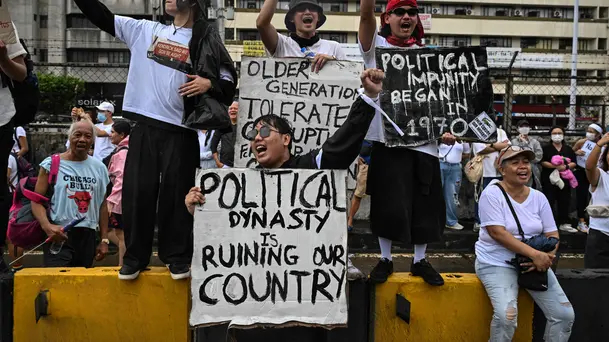 Turun ke Jalan, Ribuan Warga Filipina Protes Skandal Proyek Pengendali Banjir