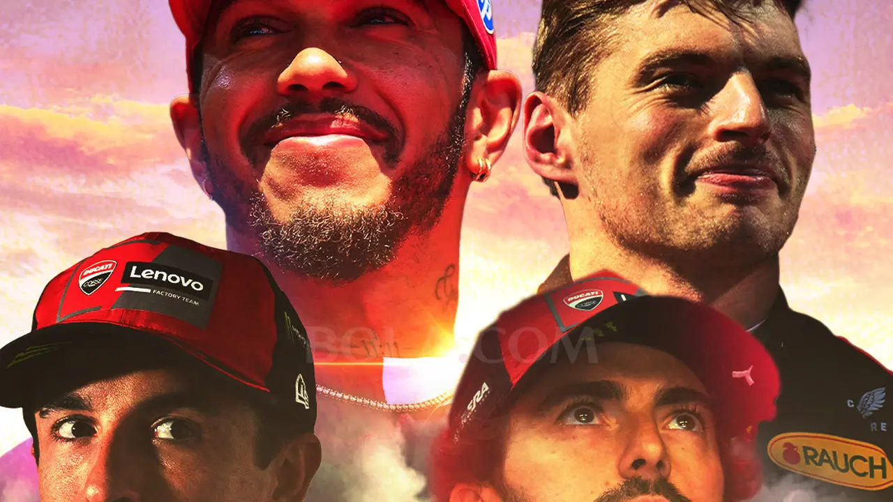 Ilustrasi - Pembalap F1 dan MotoGP