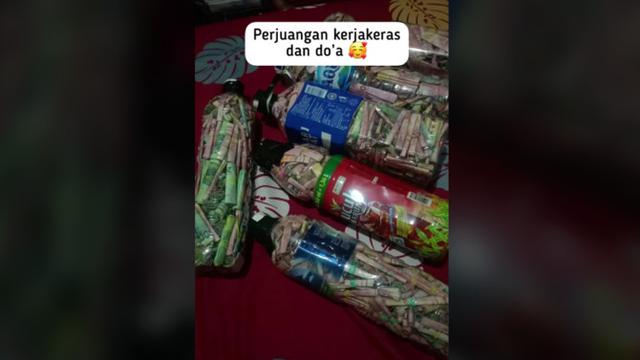 Kisah Wanita 3 Tahun Menabung di Botol Bekas, Akhirnya Bisa Beli Mobil