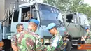 Citizen6, Surabaya: Pemeriksaan ini untuk mengecek seluruh kendaraan dinas pejabat dan Lyn dilingkungan Kobangdikal menyikapi adanya lakalantas yang menimpa  personel Kobangdikal. (Pengirim: Penkobangdikal)