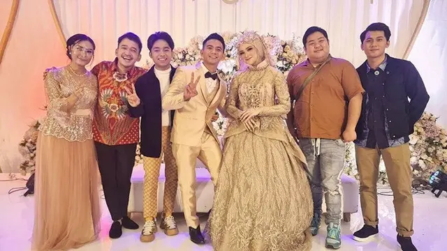 8 Momen Resepsi Pernikahan Ridho DA dan Syifa, Meriah Usung Konsep Internasional