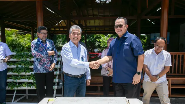 Perkuat Komitmen Pemberdayaan Masyarakat, BRI dan IPB University Resmikan Balai Rakyat Indonesia