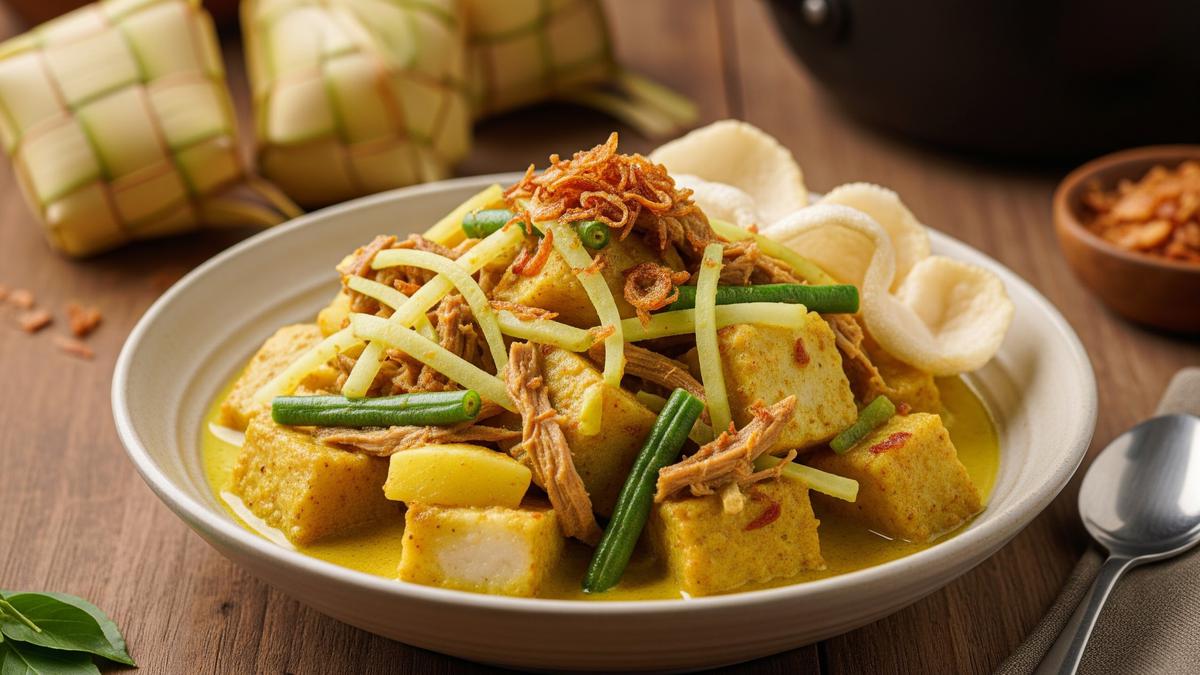 Rahasia Bumbu Sayur Ketupat yang Gurih dan Lezat, Ini 3 Resep Autentik Nusantara