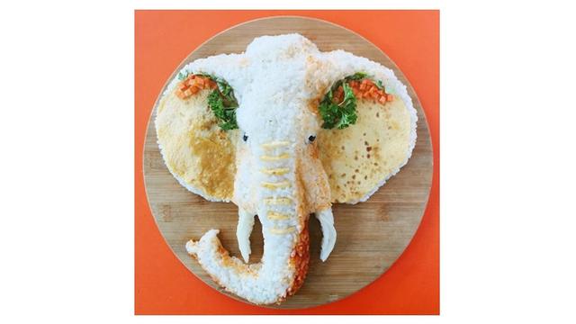 6 Potret Makanan Diubah Jadi Bentuk Hewan Ini Kreatif Banget