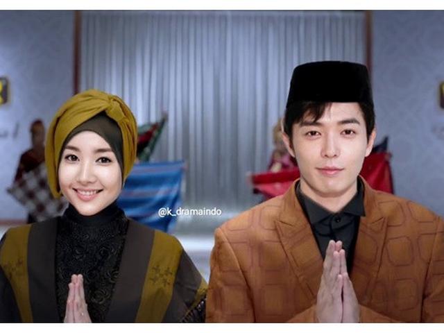 7 Editan Artis Kpop Nuansa Lebaran Ini Bikin Ngakak Netizen Hot Liputan6 Com Ada 9 hantaran semuanyadan semestinya semua makanansebab adat orang penang hantaran untuk pertunangan ni hanyalah makananmenda menda macam baju perfume bag kasut dll tu sume untuk hantaran time akad nikah nanti. 7 editan artis kpop nuansa lebaran ini