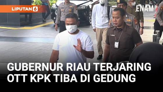Gubernur Riau Abdul Wahid Terjaring OTT KPK