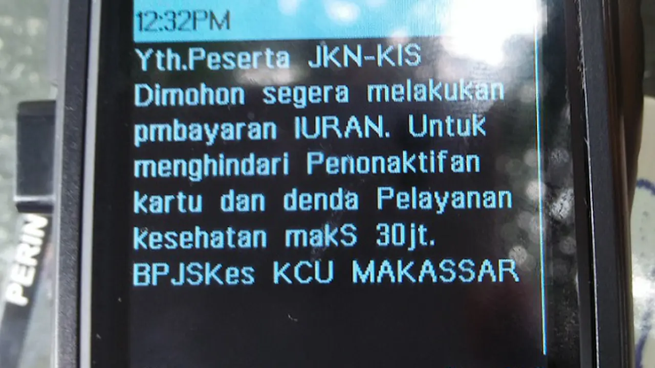 Warga Makassar Mendadak Insomnia Gara-Gara SMS BPJS Kesehatan