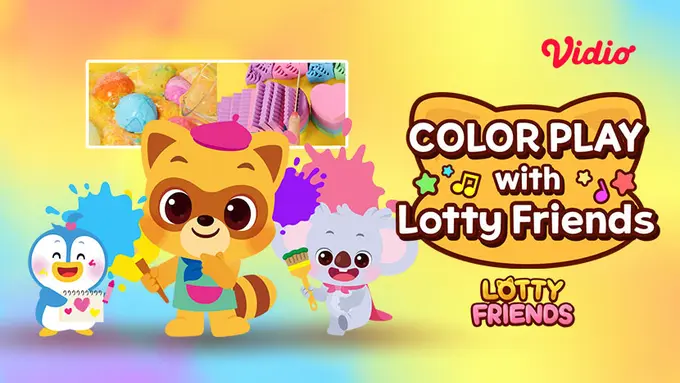 Coloring with Lotty and Friends