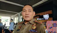 Kepala Satuan Polisi (Satpol) Pamong Praja (PP) DKI Jakarta Arifin membeberkan sejumlah alasan diberlakukannya Jalan Sudirman-MH Thamrin sebagai zona merah pedagang saat Car Free Day (CFD). (Dok. Liputan6.com/Winda Nelfira)